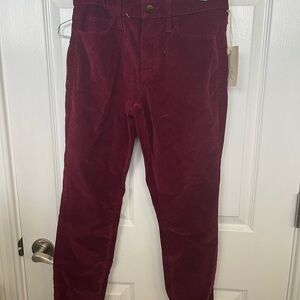 Universal Thread Maroon Corduroy Trousers